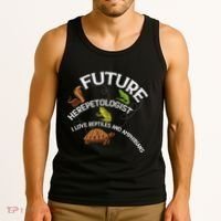 Future Herpetologist Reptiles And Amphibians Biology Insects Tank Top thumb 3
