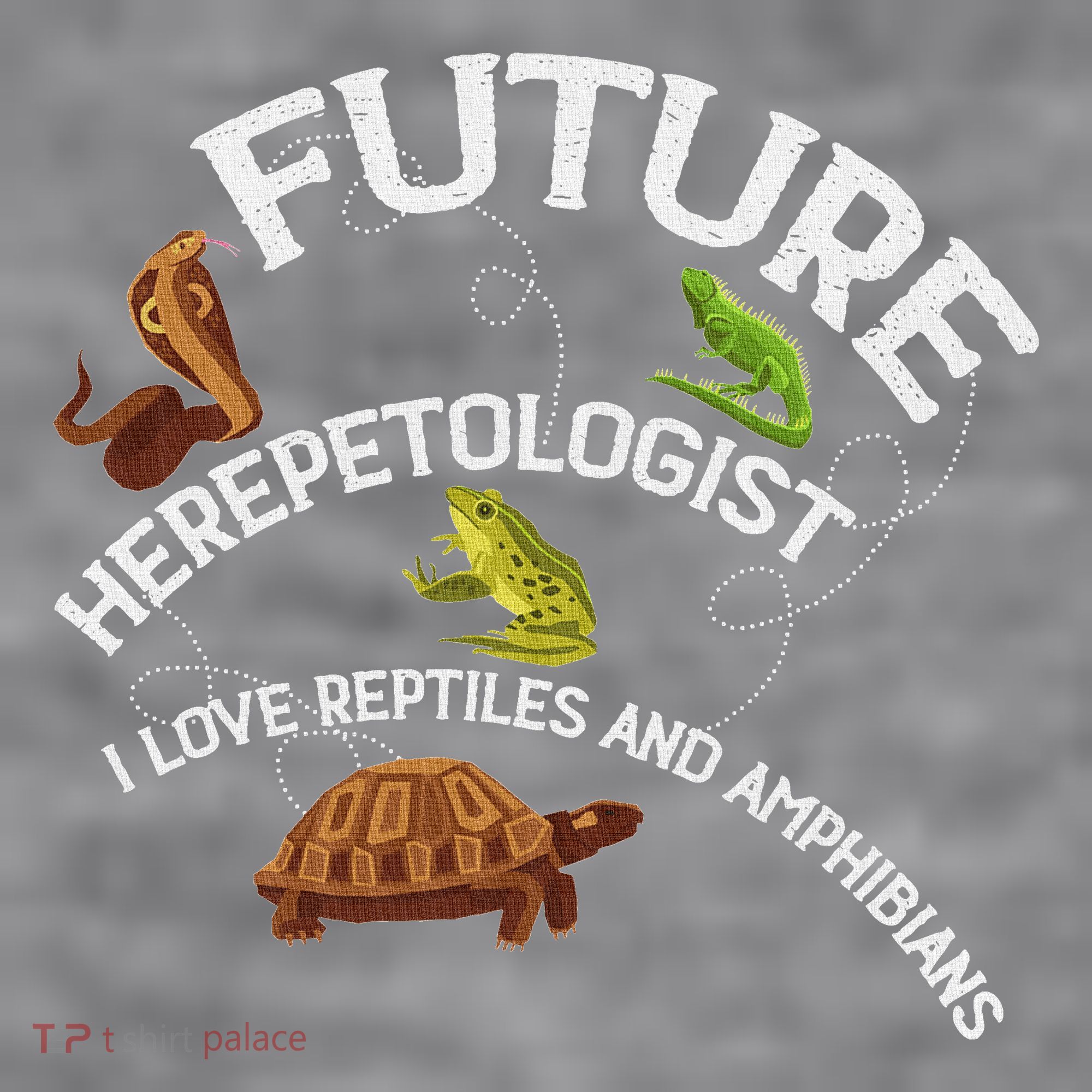 Future Herpetologist Reptiles And Amphibians Biology Insects Women's Racerback Cropped Tank