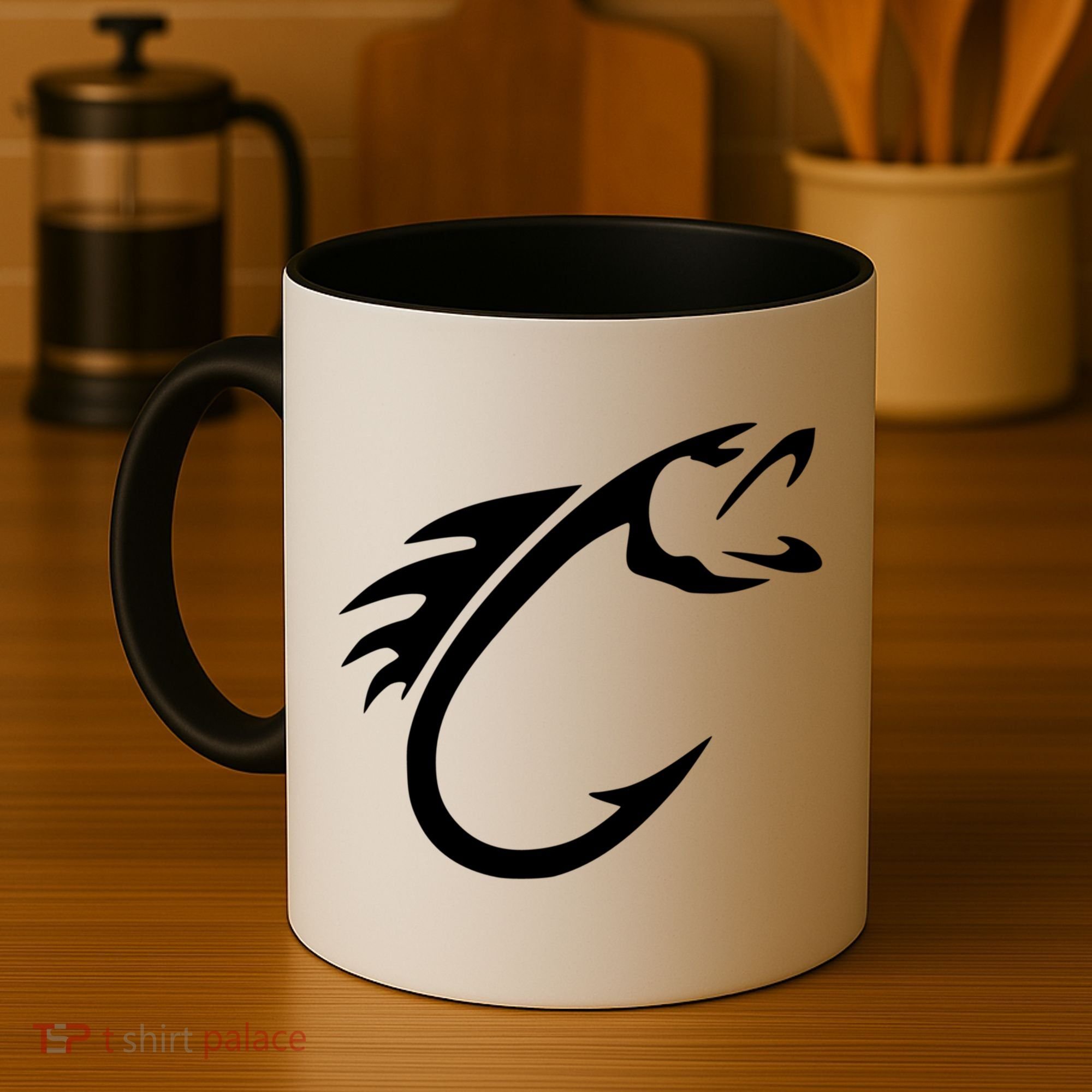 Fish Hook Reel Life Fishing Gift Cool Gift Coffee Mug