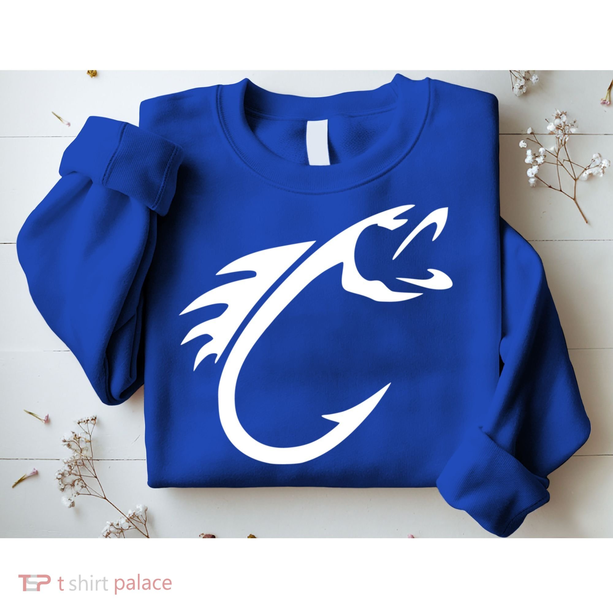 Fish Hook Reel Life Fishing Gift Cool Gift Sweatshirt