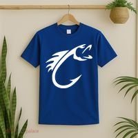 Fish Hook Reel Life Fishing Gift Cool Gift T-Shirt thumb 2