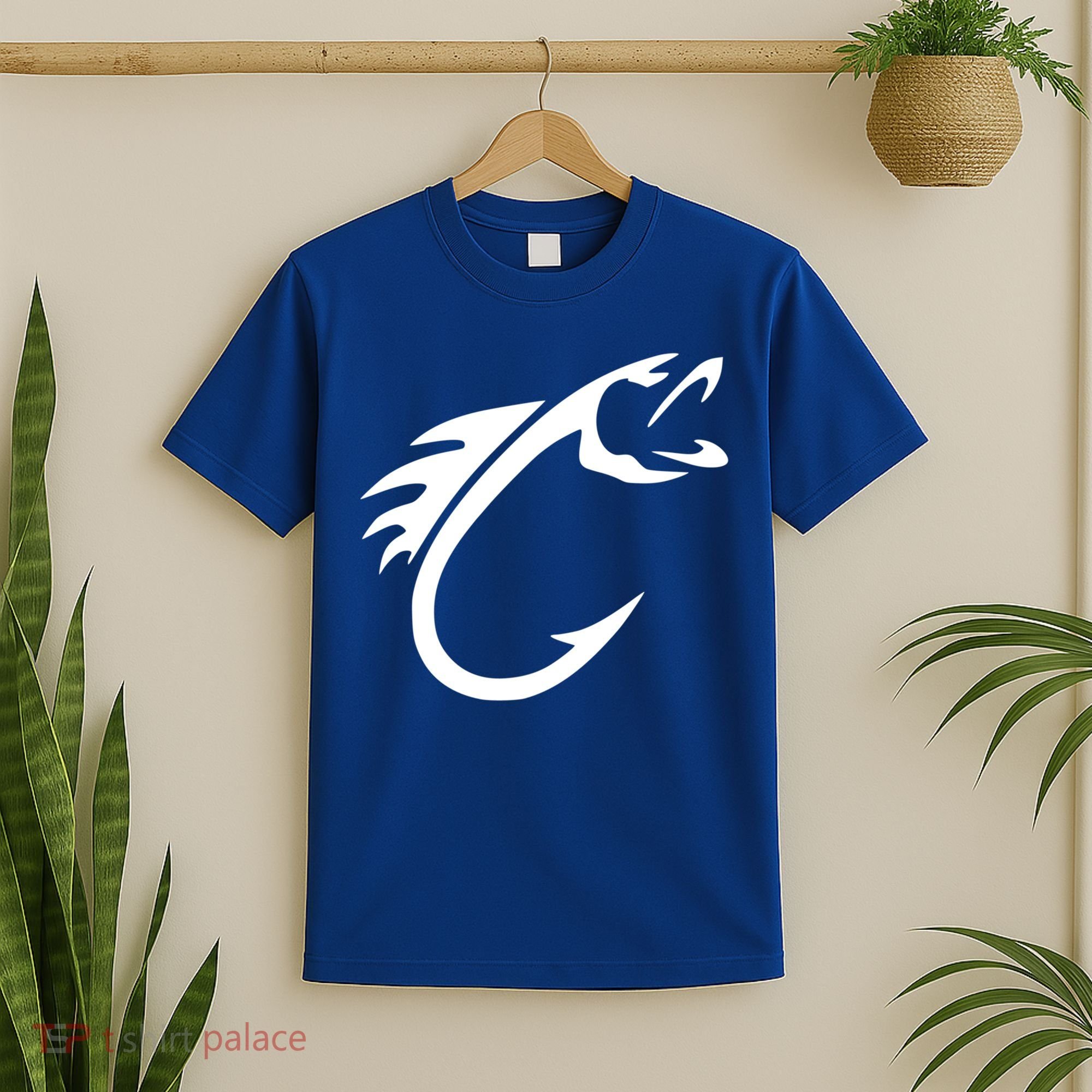 Fish Hook Reel Life Fishing Gift Cool Gift T-Shirt