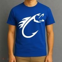 Fish Hook Reel Life Fishing Gift Cool Gift T-Shirt thumb 3