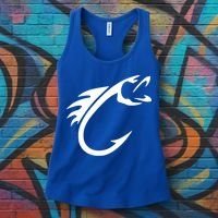 Fish Hook Reel Life Fishing Gift Cool Gift Women's Tank Top thumb 3