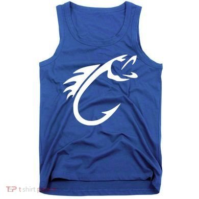 Fish Hook Reel Life Fishing Gift Cool Gift Tank Top