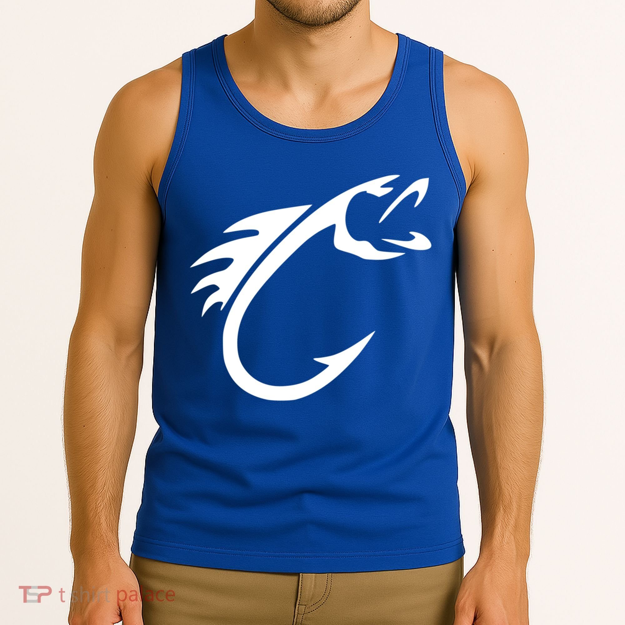 Fish Hook Reel Life Fishing Gift Cool Gift Tank Top