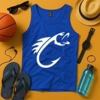 Fish Hook Reel Life Fishing Gift Cool Gift Tank Top thumb 4