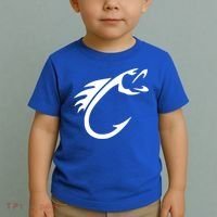 Fish Hook Reel Life Fishing Gift Cool Gift Toddler T-Shirt thumb 2