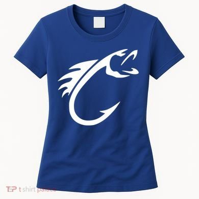 Fish Hook Reel Life Fishing Gift Cool Gift Women's T-Shirt