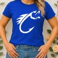 Fish Hook Reel Life Fishing Gift Cool Gift Women's T-Shirt thumb 2
