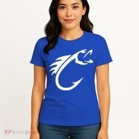 Fish Hook Reel Life Fishing Gift Cool Gift Women's T-Shirt thumb 4