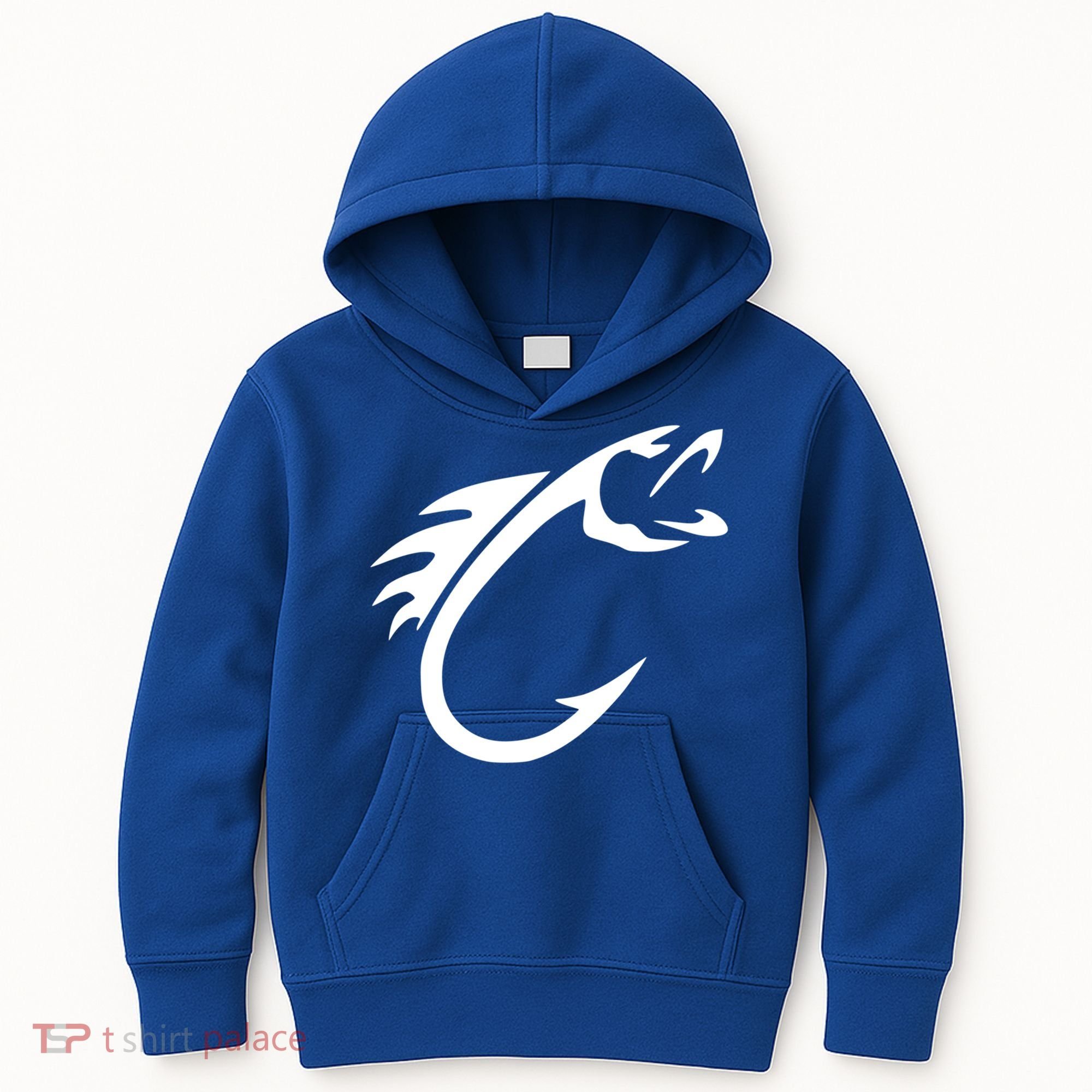 Fish Hook Reel Life Fishing Gift Cool Gift Kids Hoodie