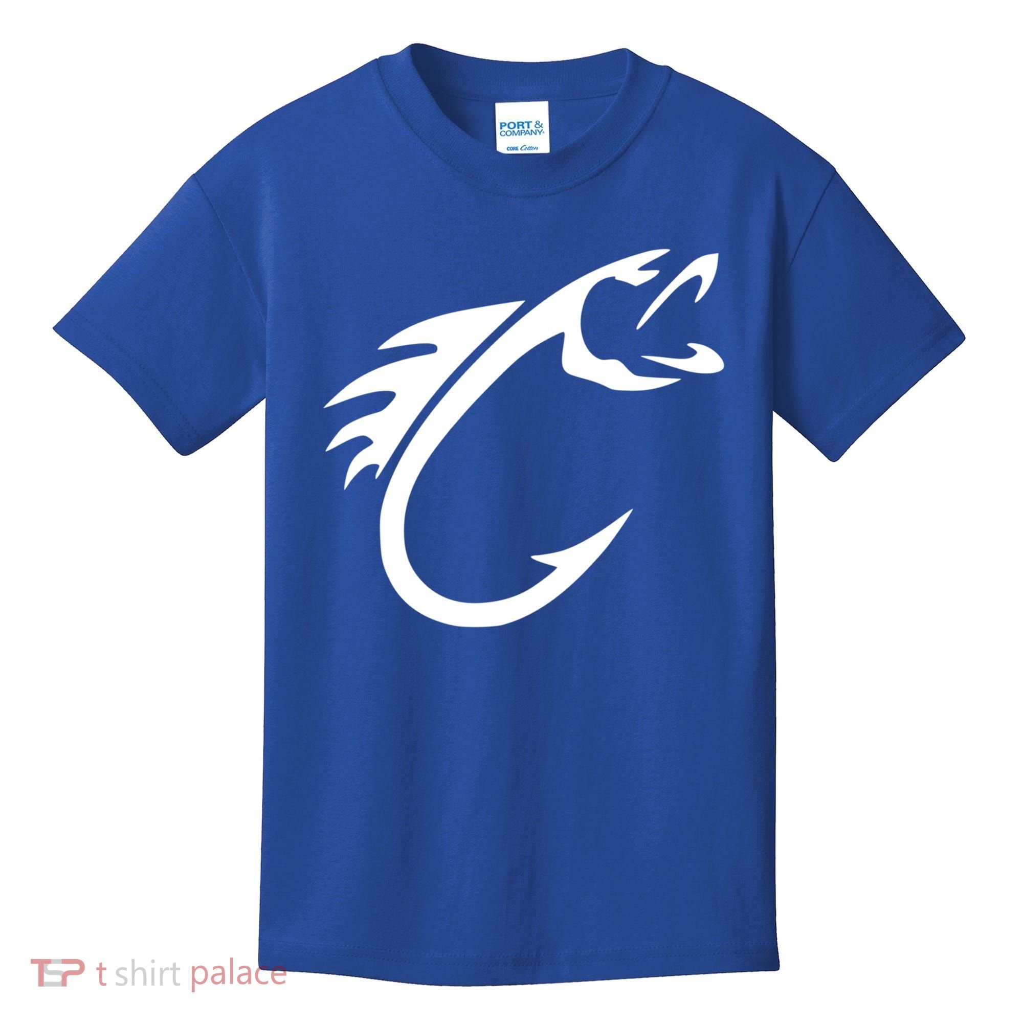 Fish Hook Reel Life Fishing Gift Cool Gift Kids T-Shirt