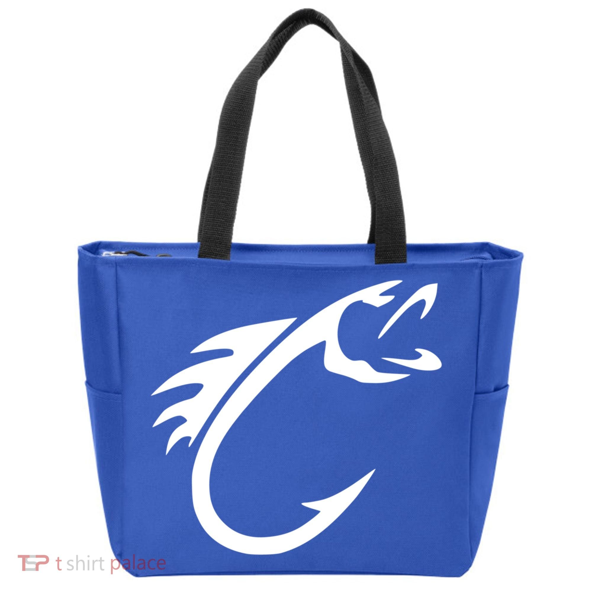 Fish Hook Reel Life Fishing Gift Cool Gift Tote Bag