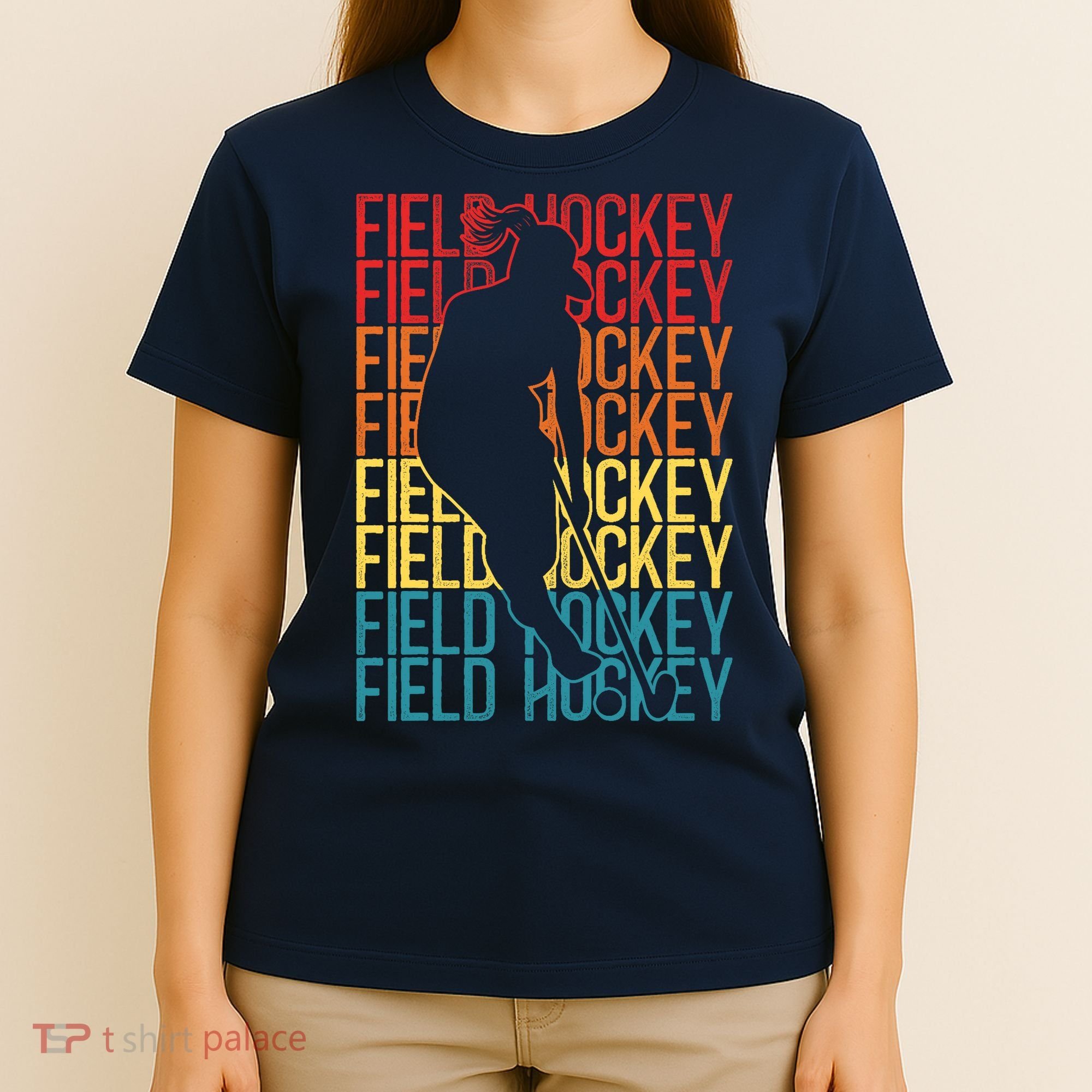 Field Hockey Retro Vintage Field Hockey T-Shirt