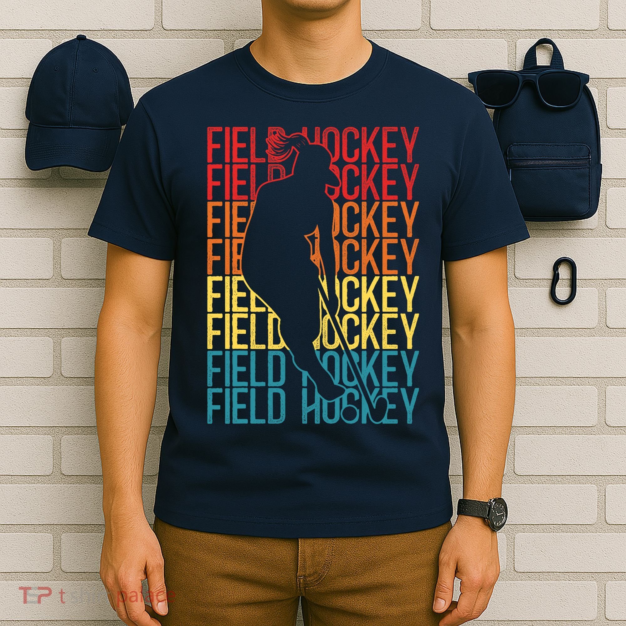 Field Hockey Retro Vintage Field Hockey T-Shirt