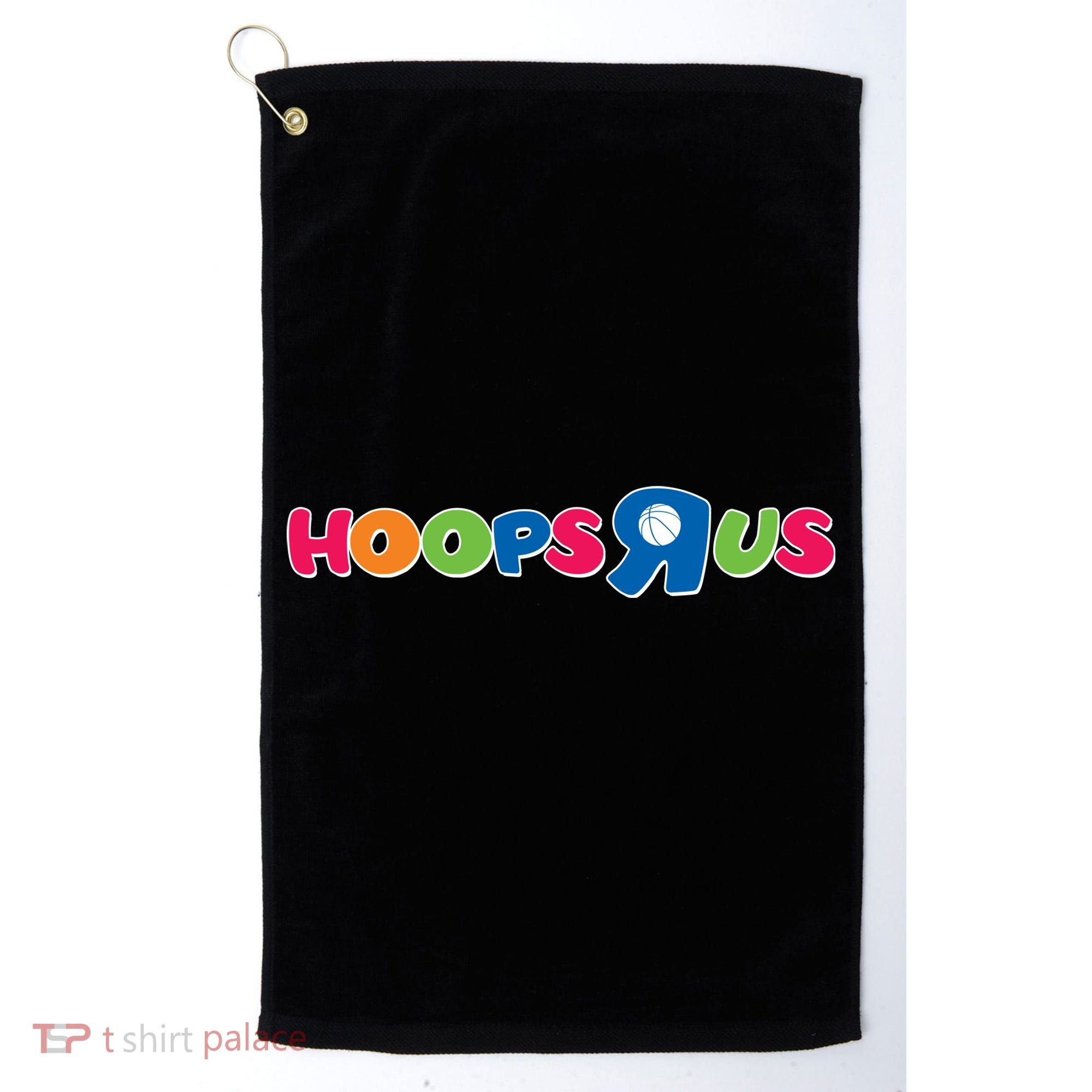 Funny Hoops R Us Basketball Fan Golf Towel