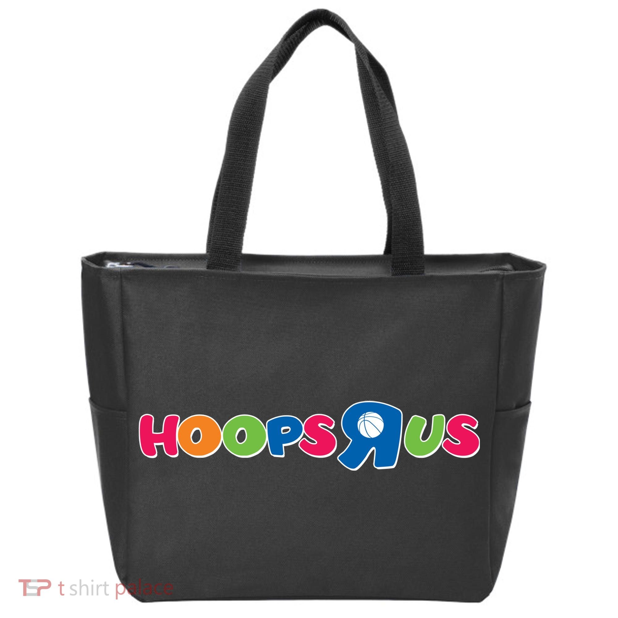 Funny Hoops R Us Basketball Fan Tote Bag
