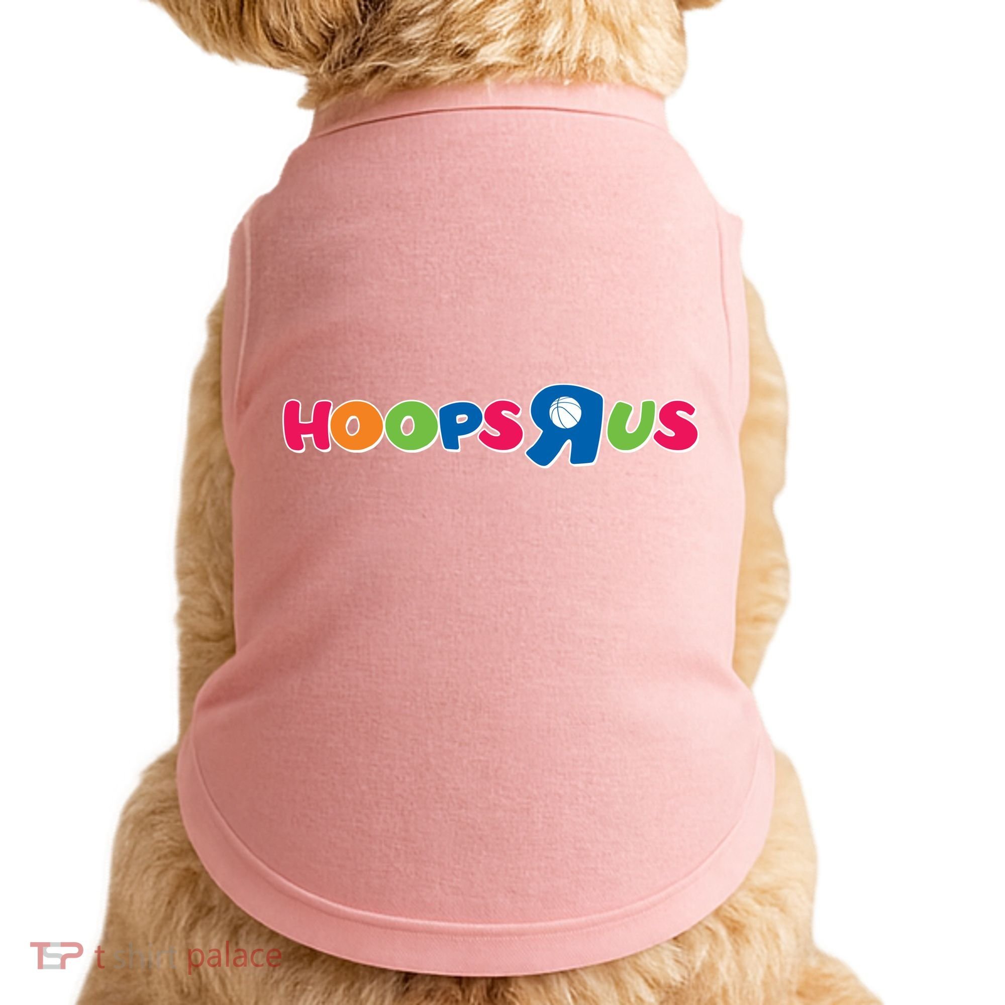 Funny Hoops R Us Basketball Fan Doggie Tank