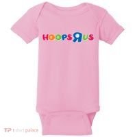 Funny Hoops R Us Basketball Fan Baby Bodysuit thumb 0