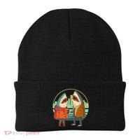 Funny Hipster Shark Couple Beanie thumb 0