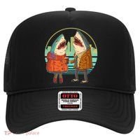 Funny Hipster Shark Couple Hat thumb 0