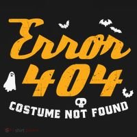 Funny Halloween Shirts, Error 404 Costume Not Found Polo thumb 3