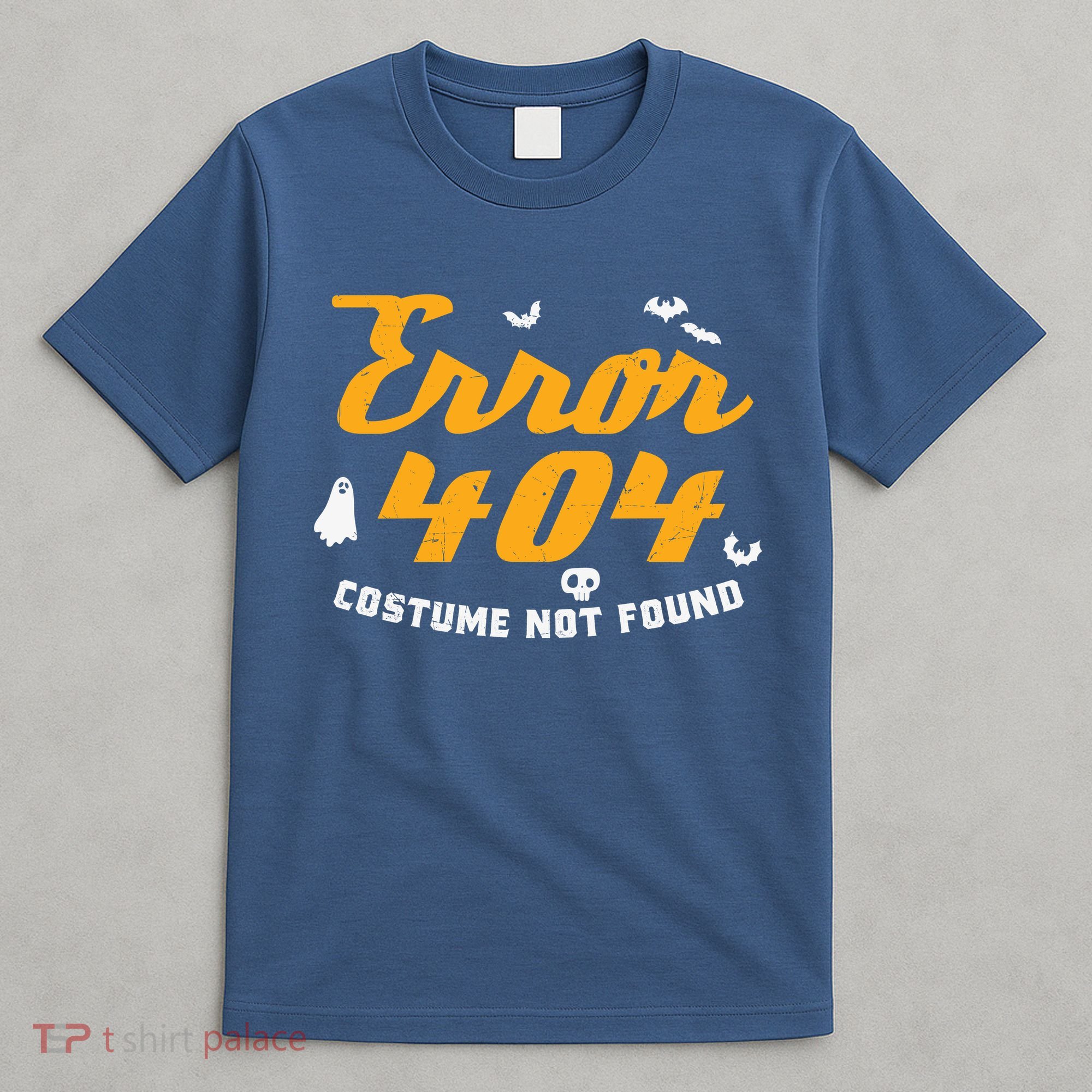Funny Halloween Shirts, Error 404 Costume Not Found T-Shirt