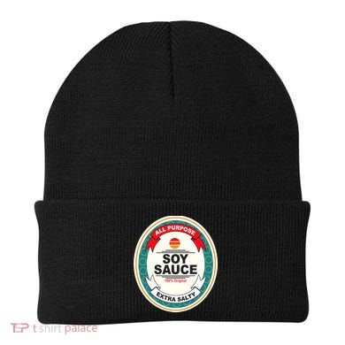 Funny Halloween Soy Sauce Funny Halloween Costume Women Beanie