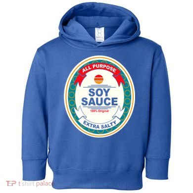 Funny Halloween Soy Sauce Funny Halloween Costume Women Toddler Hoodie