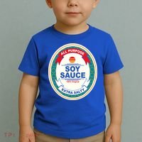 Funny Halloween Soy Sauce Funny Halloween Costume Women Toddler T-Shirt thumb 2