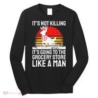 Funny Hunting Saying Deer Hunter I Grocery Store Long Sleeve Shirt thumb 0