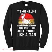 Funny Hunting Saying Deer Hunter I Grocery Store Sweatshirt thumb 0