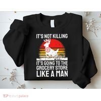 Funny Hunting Saying Deer Hunter I Grocery Store Sweatshirt thumb 2