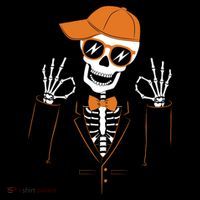 Funny Halloween Skeleton Hipster Bowtie Tuxedo Tux Coffee Mug thumb 5