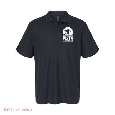 Funny Halloween Shirts, Perfect Halloween Frequent Flyer Witch Polo