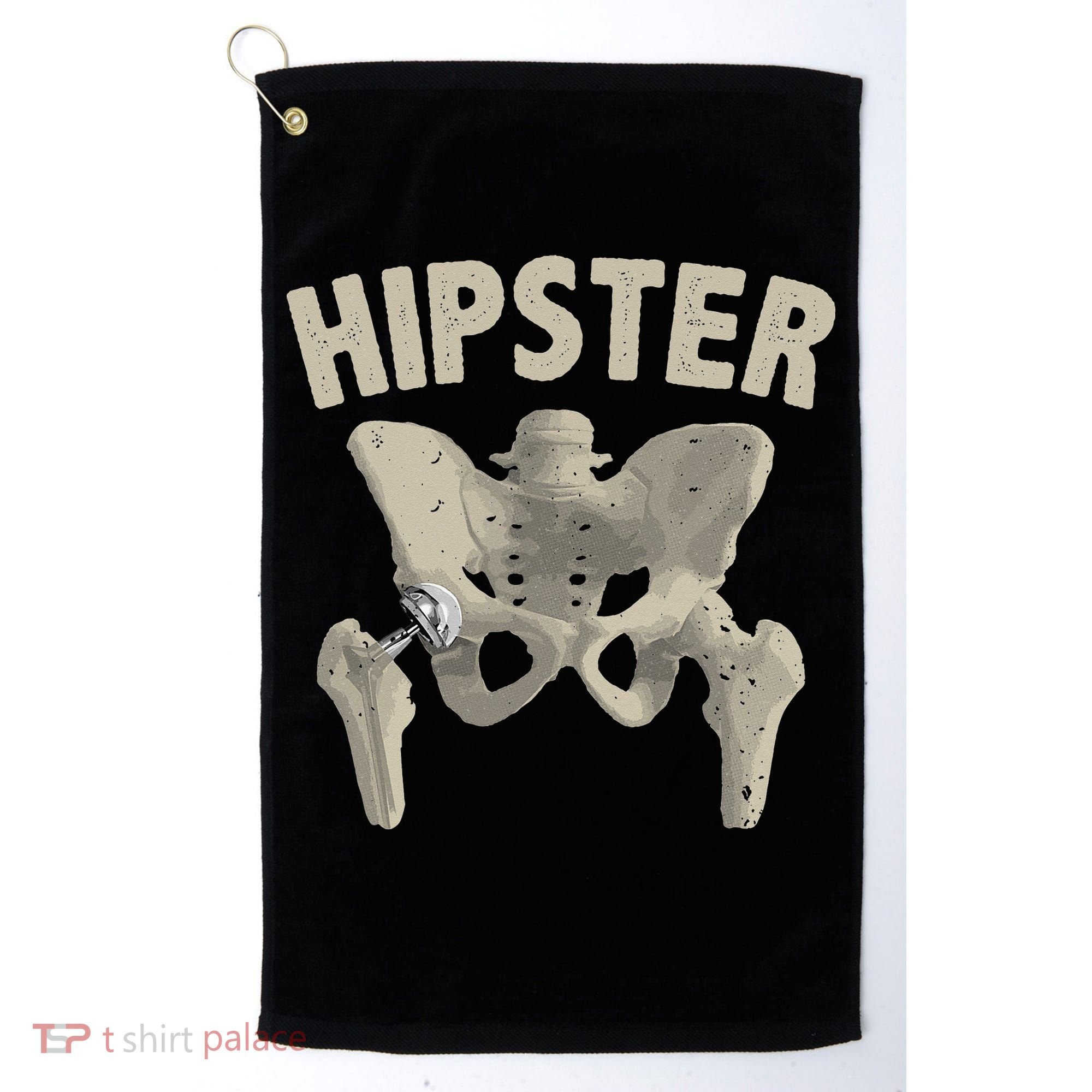 Funny Hip Surgery Gift  Hip Replacement Recovery Golf Towel