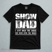 Funny Horse Show Dad T-Shirt thumb 5