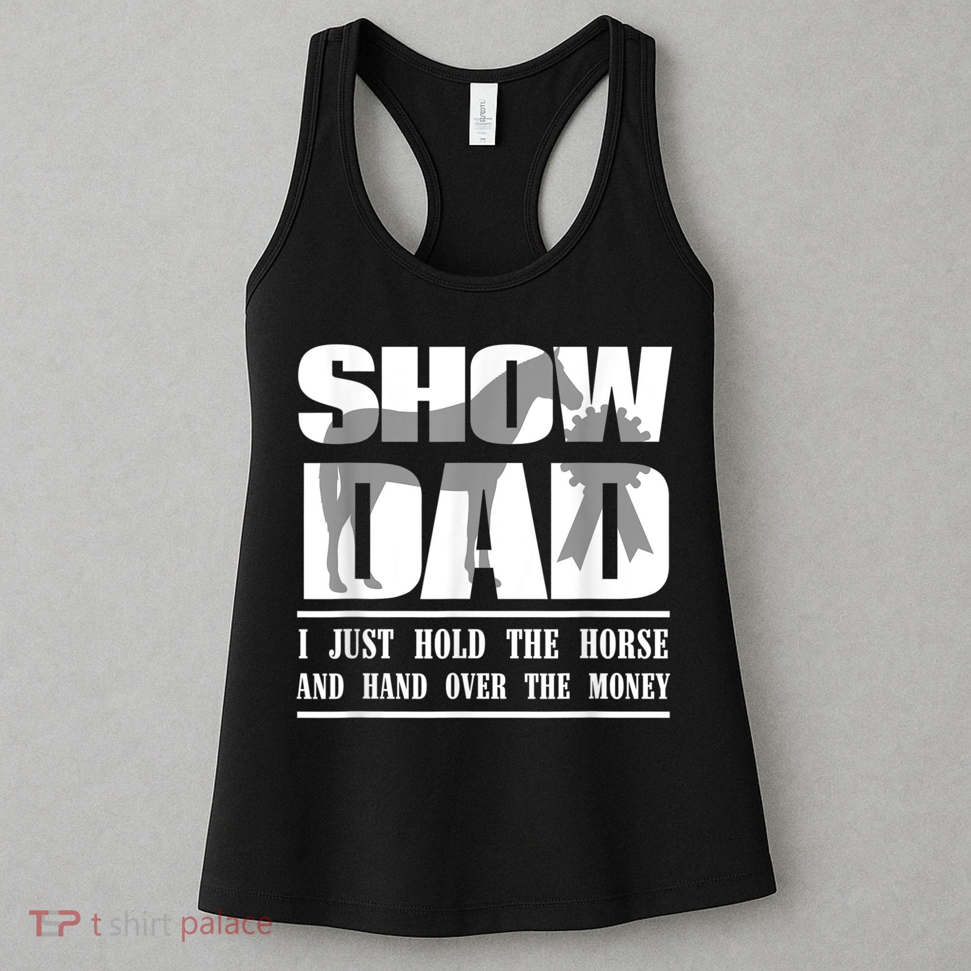 Funny Horse Show Dad Women's Tank Top