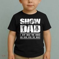 Funny Horse Show Dad Toddler T-Shirt thumb 2