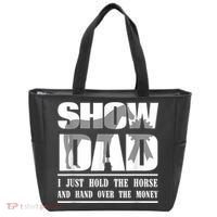 Funny Horse Show Dad Tote Bag thumb 0