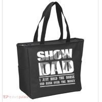 Funny Horse Show Dad Tote Bag thumb 2