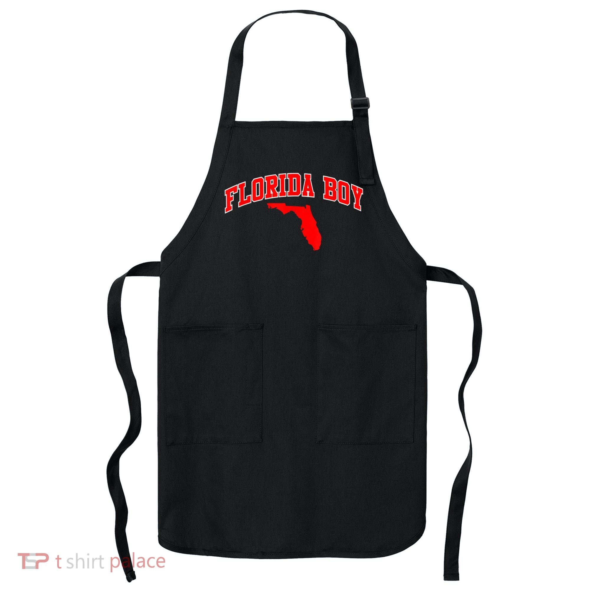 Floridian Home State Florida Boy Apron