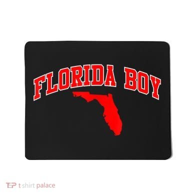 Floridian Home State Florida Boy Mousepad