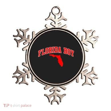 Floridian Home State Florida Boy Ornament
