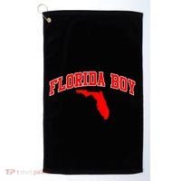 Floridian Home State Florida Boy Golf Towel thumb 0