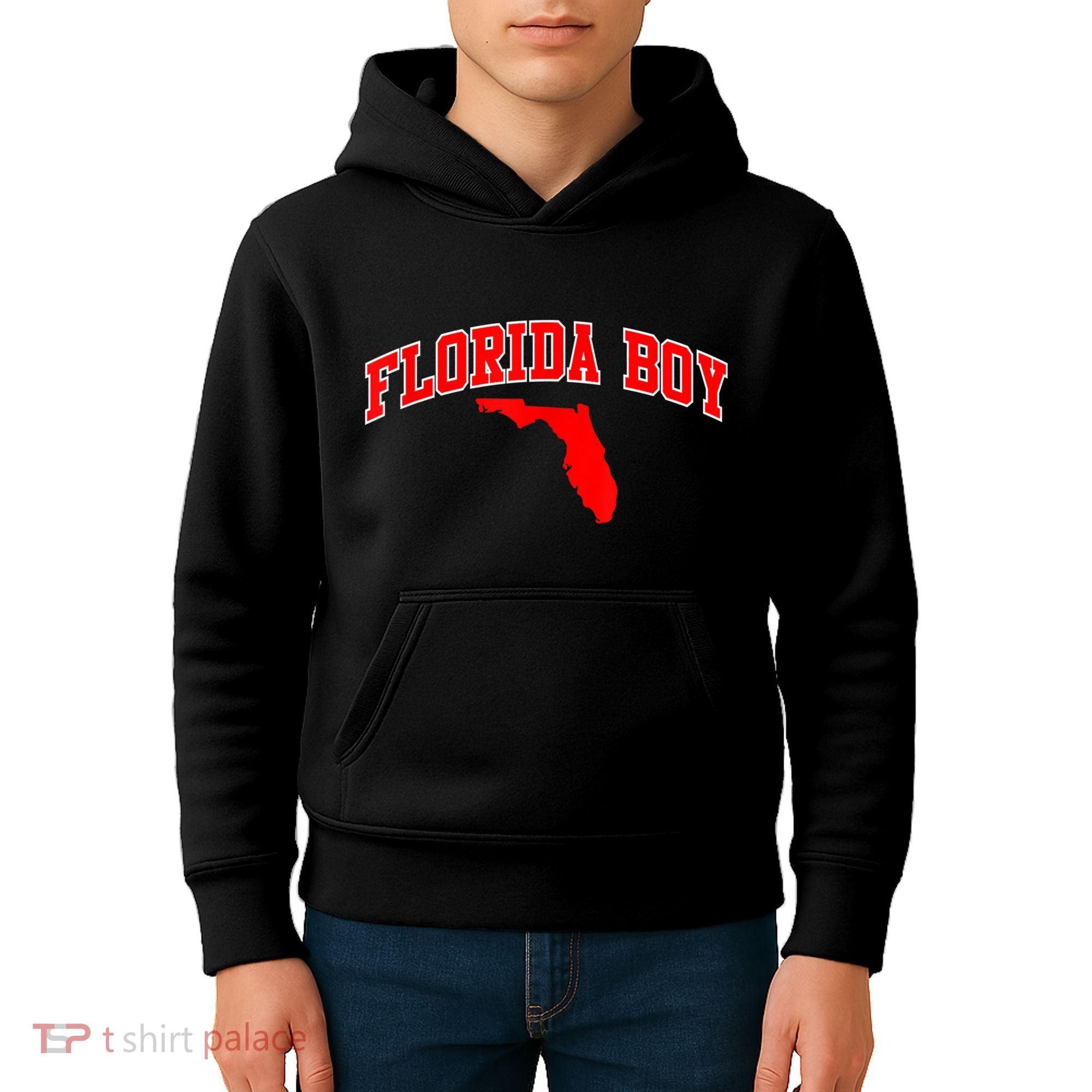 Floridian Home State Florida Boy Kids Hoodie