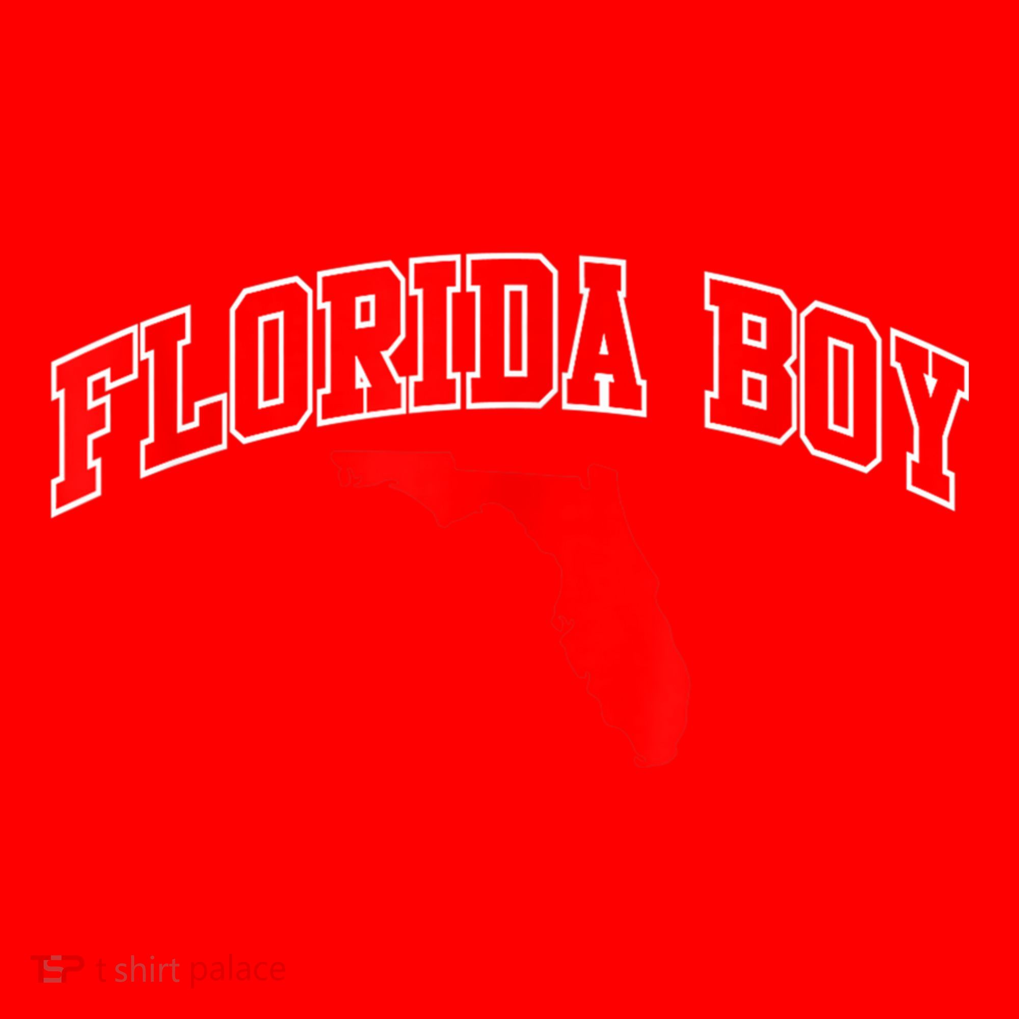 Floridian Home State Florida Boy Santa Hat