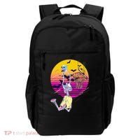 Funny Halloween Skeleton Basketball Player Dunking Skull Backpack thumb 0
