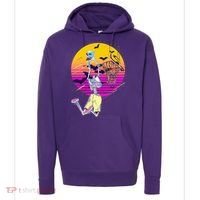 Funny Halloween Skeleton Basketball Player Dunking Skull Hoodie thumb 0